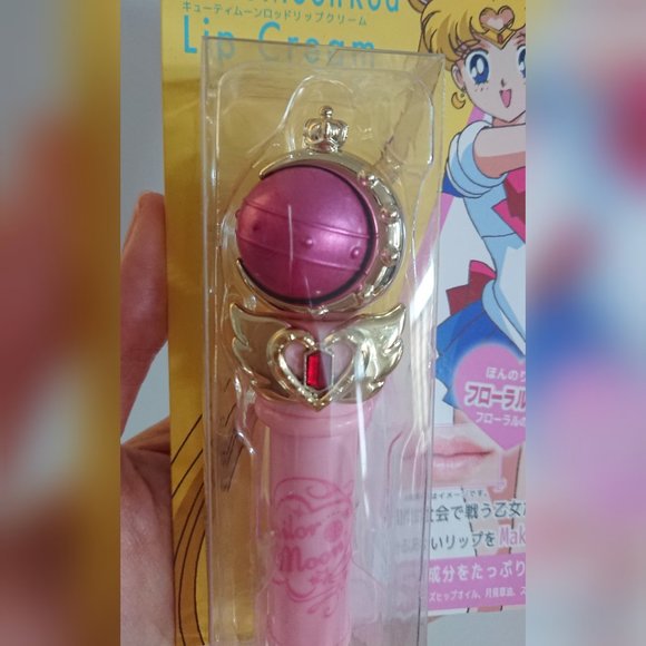 Sailor Moon - Miracle Romance Cutie Moon Rod Lip Cream - Floral Pink - Picture 2 of 3